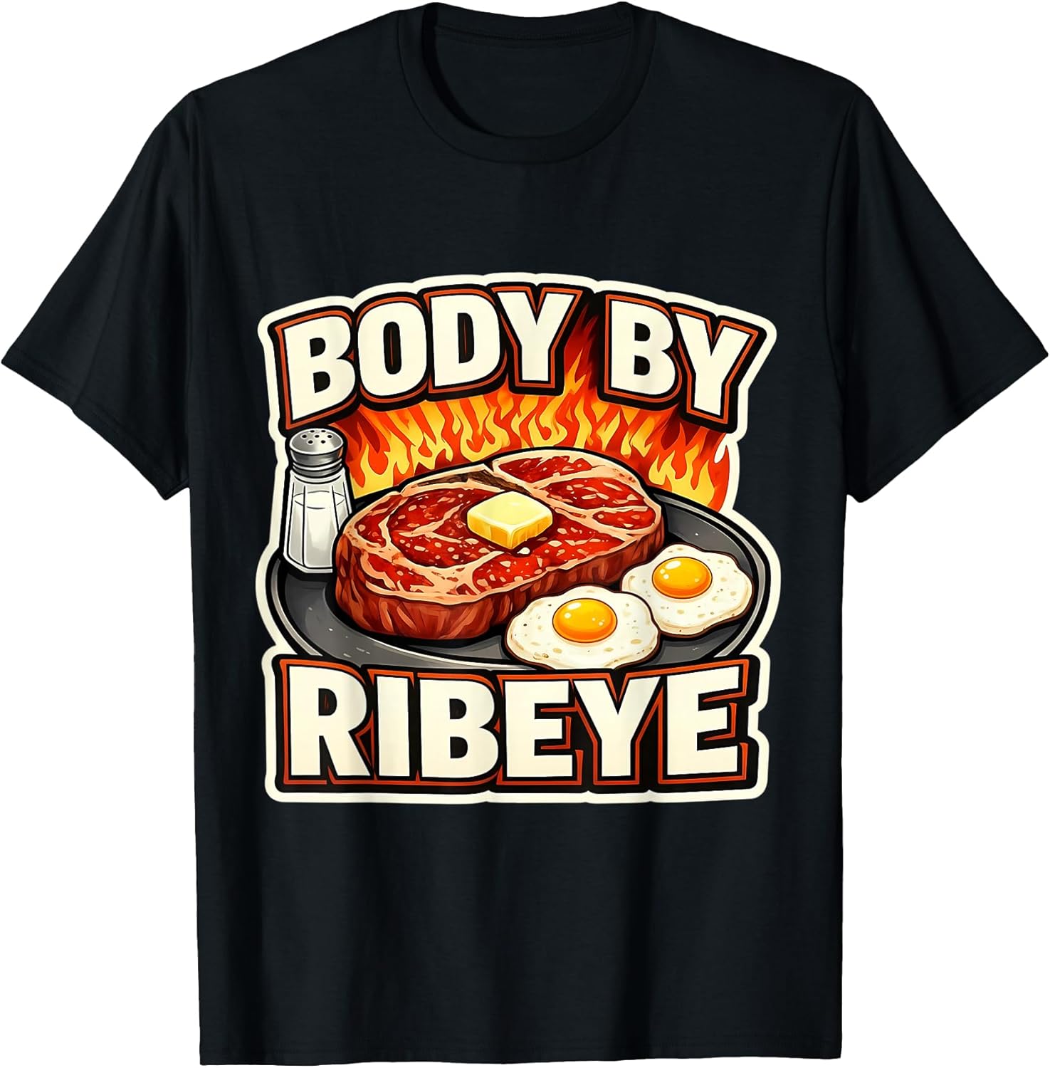 Body By Ribeye Carnivore Diet Keto Ketogenic Merch