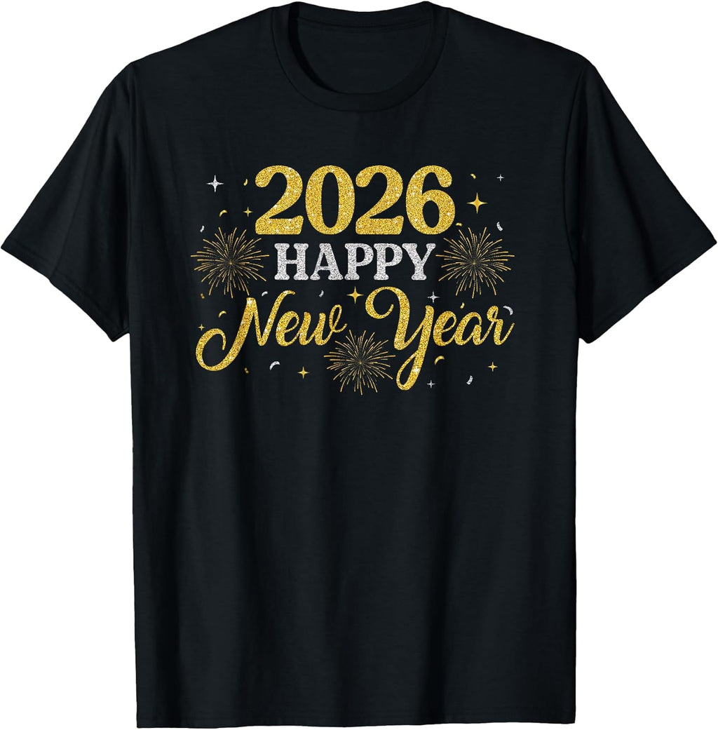 Happy New Year 2026 New Years Eve Party Shirts
