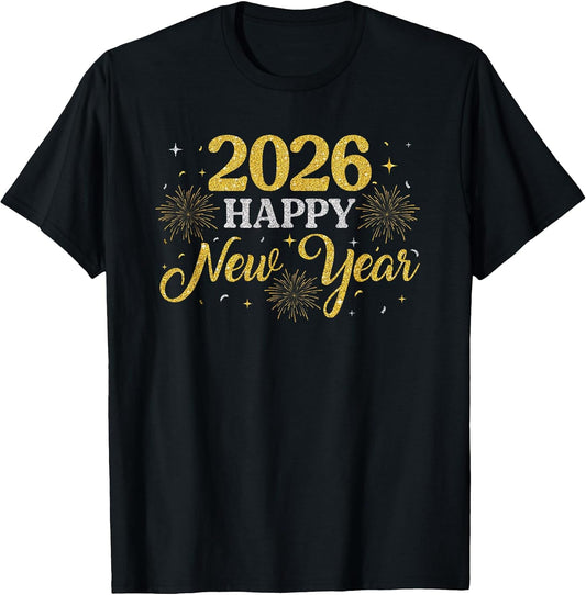 Happy New Year 2026 New Years Eve Party Shirts