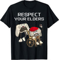 Respect Your Elders Gaming Control Retro Funny Gamer T-Shirt