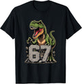 Vintage 67 T-Rex Meme Dinosaur Boys Men Outfits