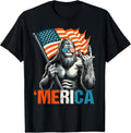 Bigfoot 4th of July Tee Gifts