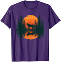 Retro Mountain Outdoor Forest Wolf Lovers Co