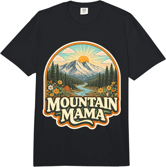 Mountain Mama Mother's Day Hiking Hiker Hike Merch