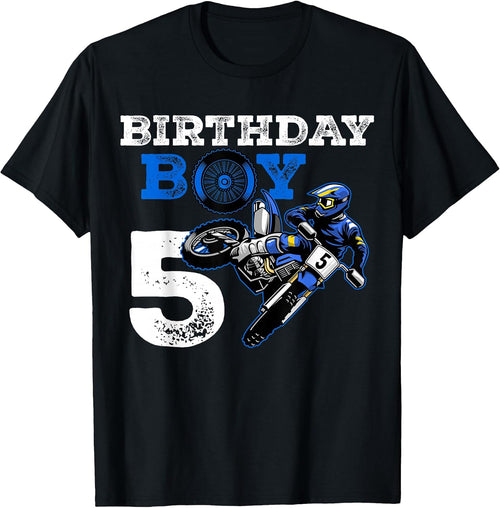 5th Birthday Motocross Mx Dirt Bike 5 Year Old