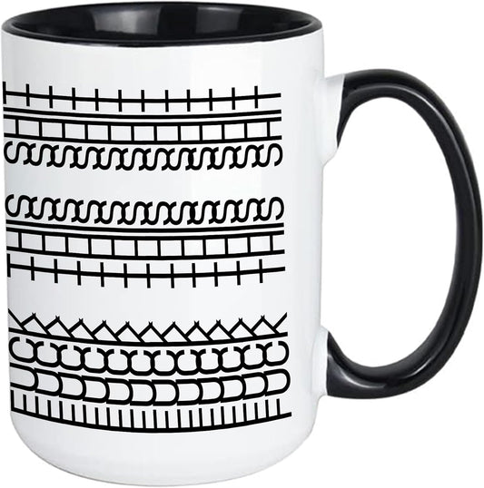 15OZ Funny Hidden Message Coffee Mug, Novelty F This S Ceramic Office Gifts for Coworker & Best Friend & Brother, Unique Cup Gag Gifts for Birthday & Christmas