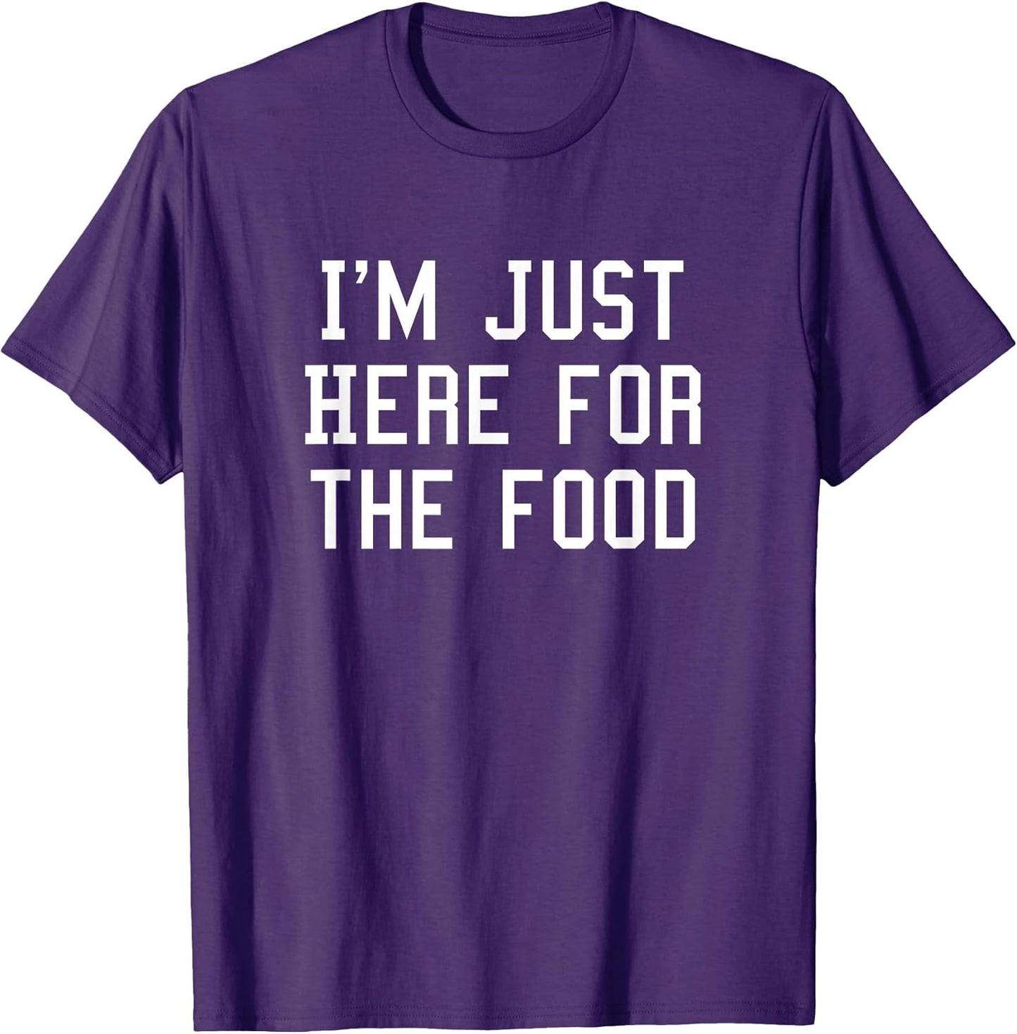 I'm just here for the food