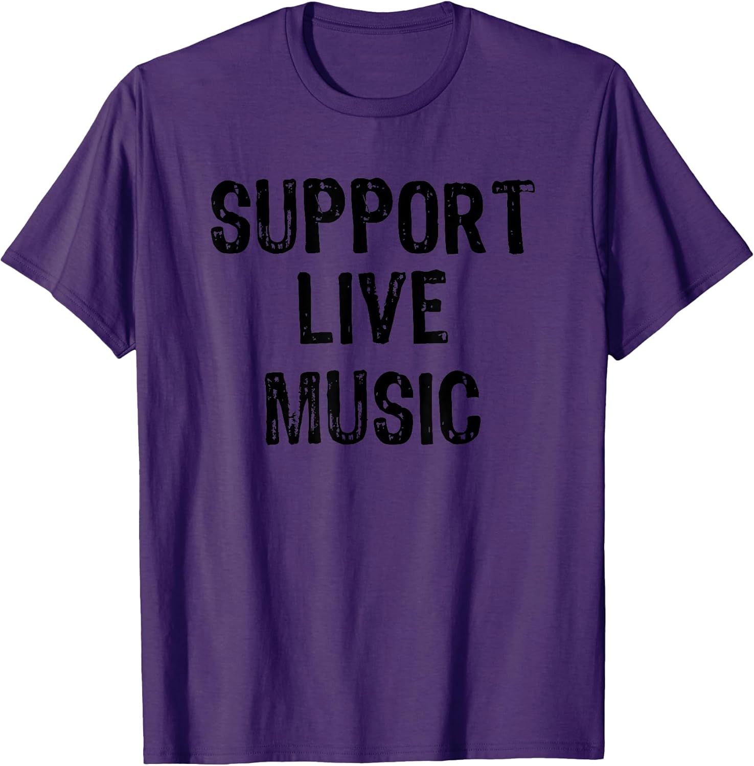 Support Live Music Concert Lover Live Band T-Shirt