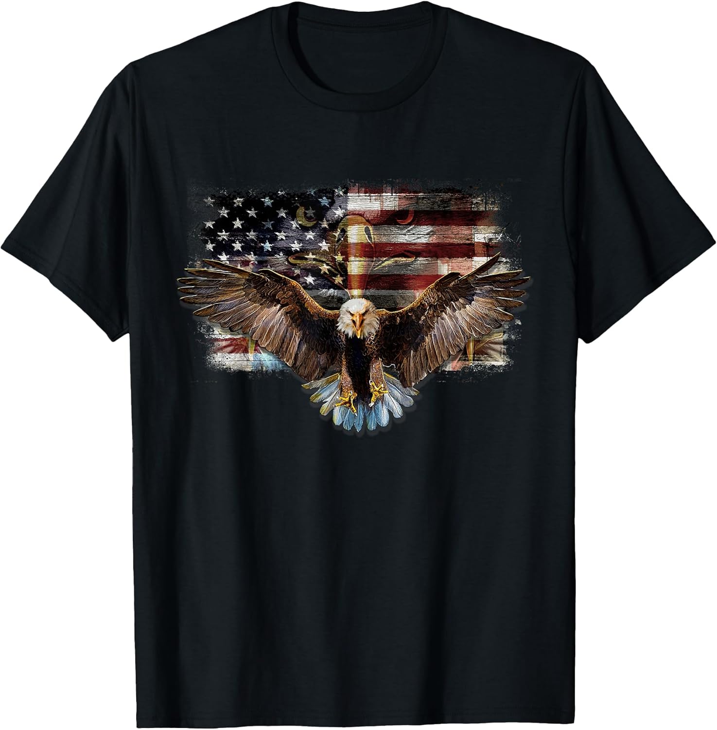 Bald Eagle 4th of July USA Flag Vintage Gifts