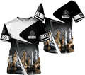 Personalized Name Chess 3D Full Color Shirt, Custom Name Chess 3D Shirt for Men, Women, Chess Lover, USA Chess Shirt