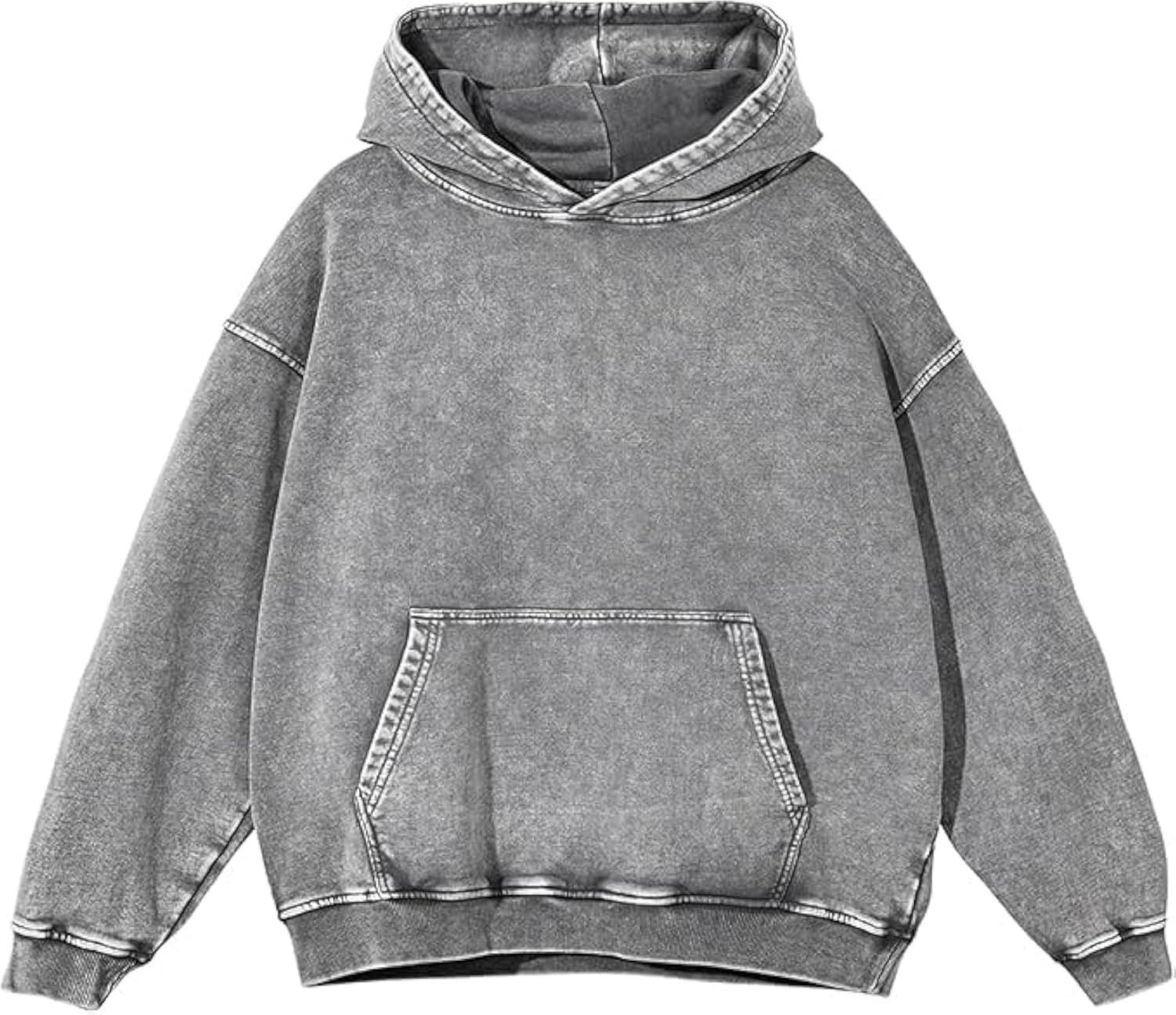 Mens Oversized Hoodies Vintage Hoodie Couples Pullover Acid Wash Hoodies for Men Streetwear Sweatshirts