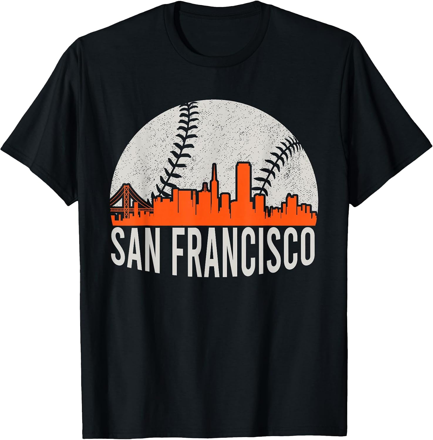 Vintage Baseball Style San Francisco Souvenirs