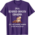 Funny Bearded Dragon Grandma Animal Lover Gift
