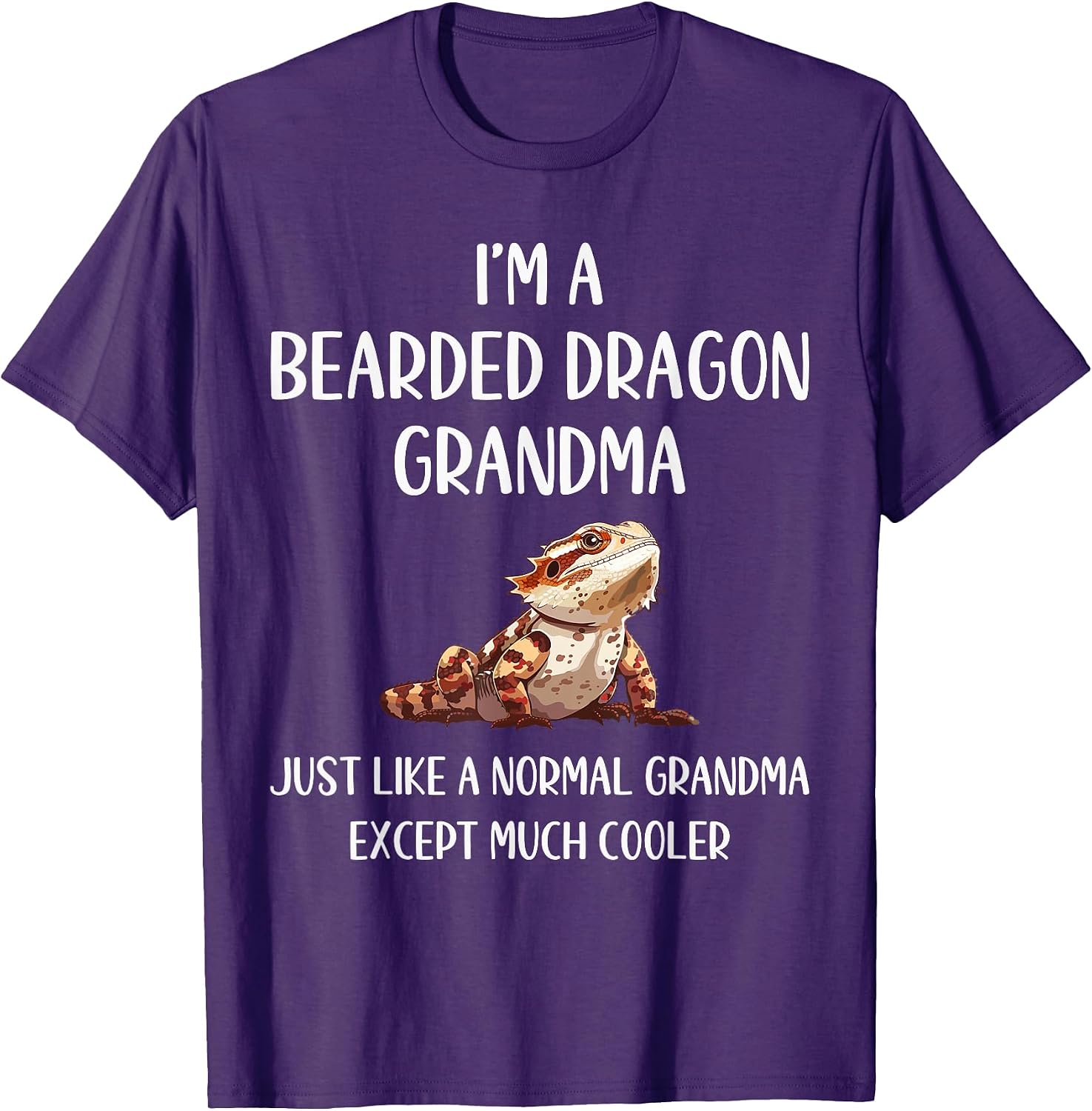 Funny Bearded Dragon Grandma Animal Lover Gift