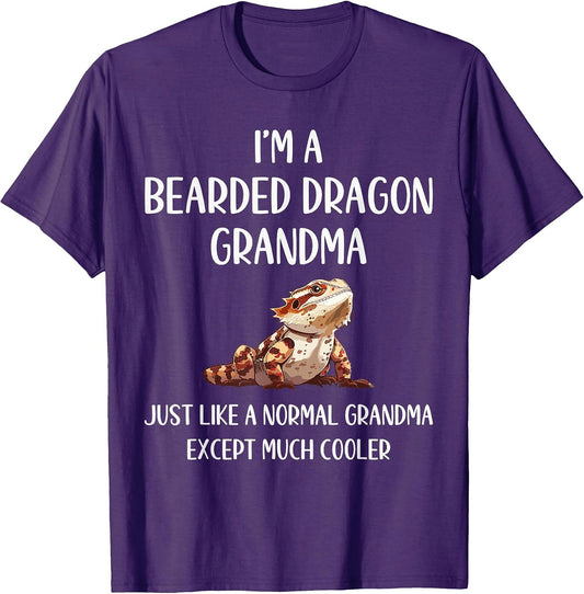 Funny Bearded Dragon Grandma Animal Lover Gift