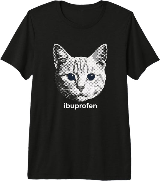 Cat Meme Ibuprofen Funny Pop Art