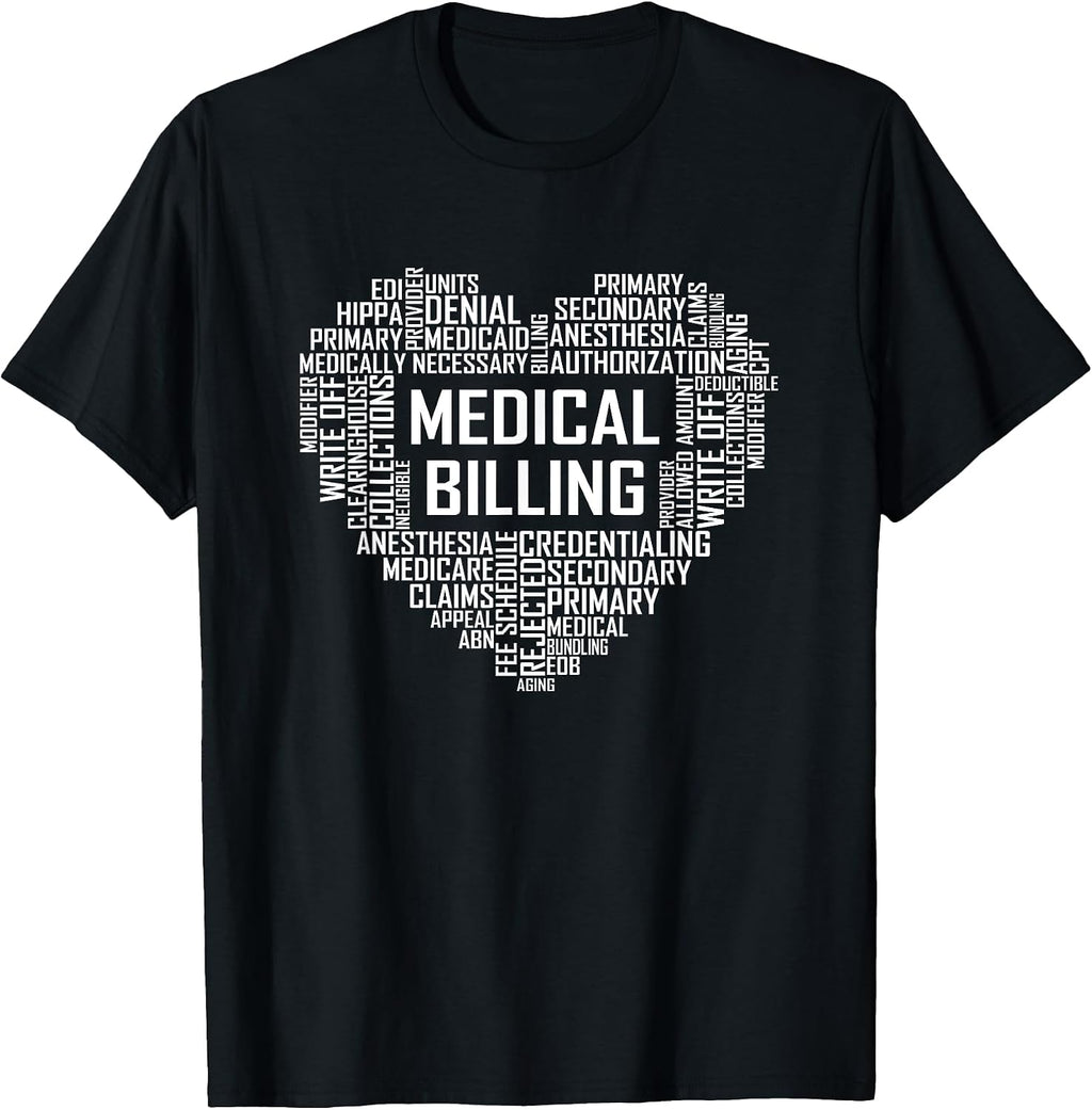 Medical Billing Heart Design