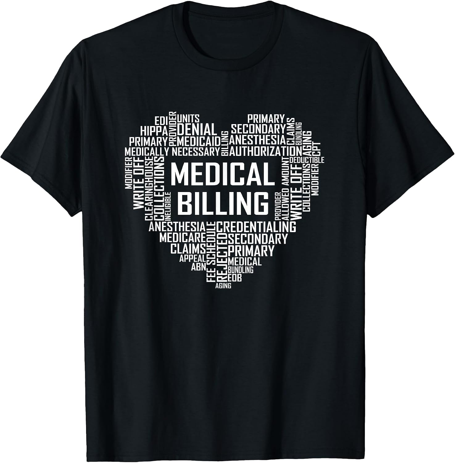 Medical Billing Heart Design