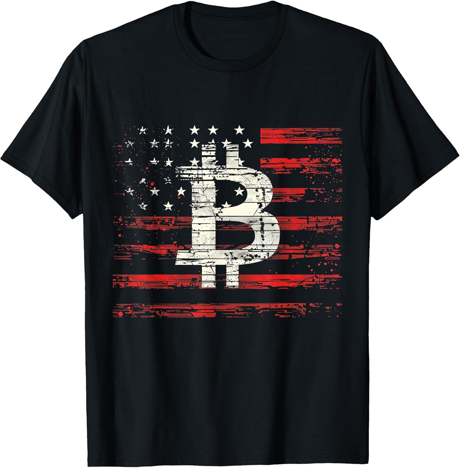 In Crypto we Trust - Patriotic Bitcoin Apparel