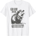 Vintage Cowboy Opossum Shirt - Go On Now Git Western Opossum T-Shirt