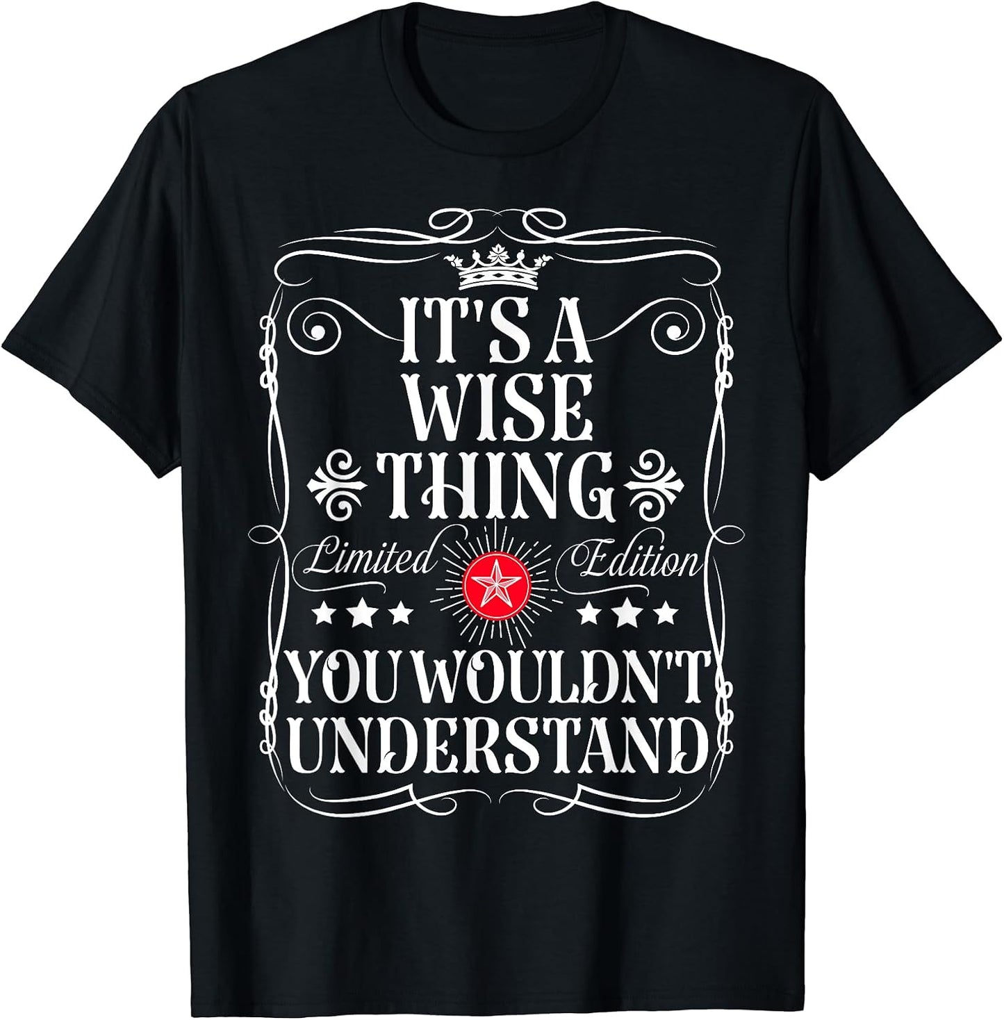 Funny Vintage Wise Name T-Shirts And Gifts