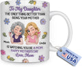 Wrappiness Personalized Mothers Day Mug Gift for Daughter from Mom - The Better Thing Than Being Your Mother Custom Gift First Mothers Day Cup for Daughter, New Mama Gift for Women from Parents