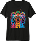 Cool Color splatter Art Style Horse Racing Riding