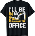 Funny Excavator Apparel for Construction Vehicle Lovers T-Shirt