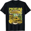 Funny Pickles Bootleg Rap 90s Vintage National Pickle Day T-Shirt