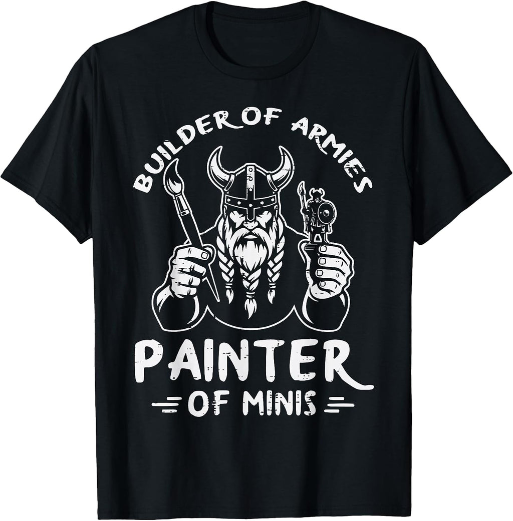 Gaming Builder Armies Painter Minis RPG Gamer Men Boys Kids T-Shirt