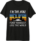 Retro Mountain Hiking Nature Forest Motivational