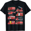 Types of Fire Truck Boy Toddler Kids Firefighter