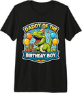 Daddy Of The Birthday Boy Dinosaur Dino Kids Merch