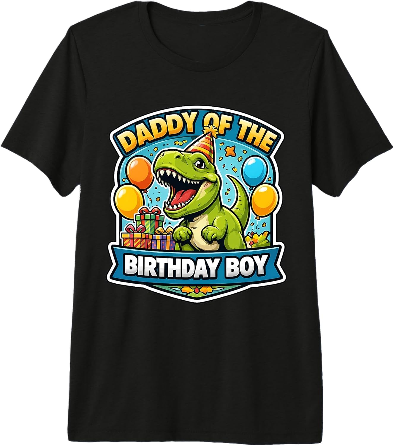 Daddy Of The Birthday Boy Dinosaur Dino Kids Merch