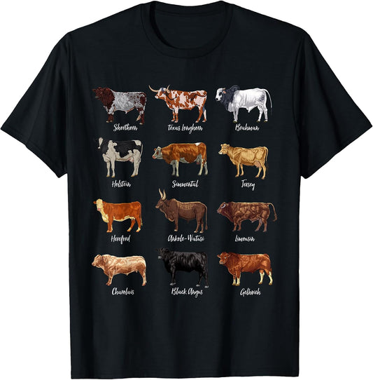 Cattle motifs for cow lovers