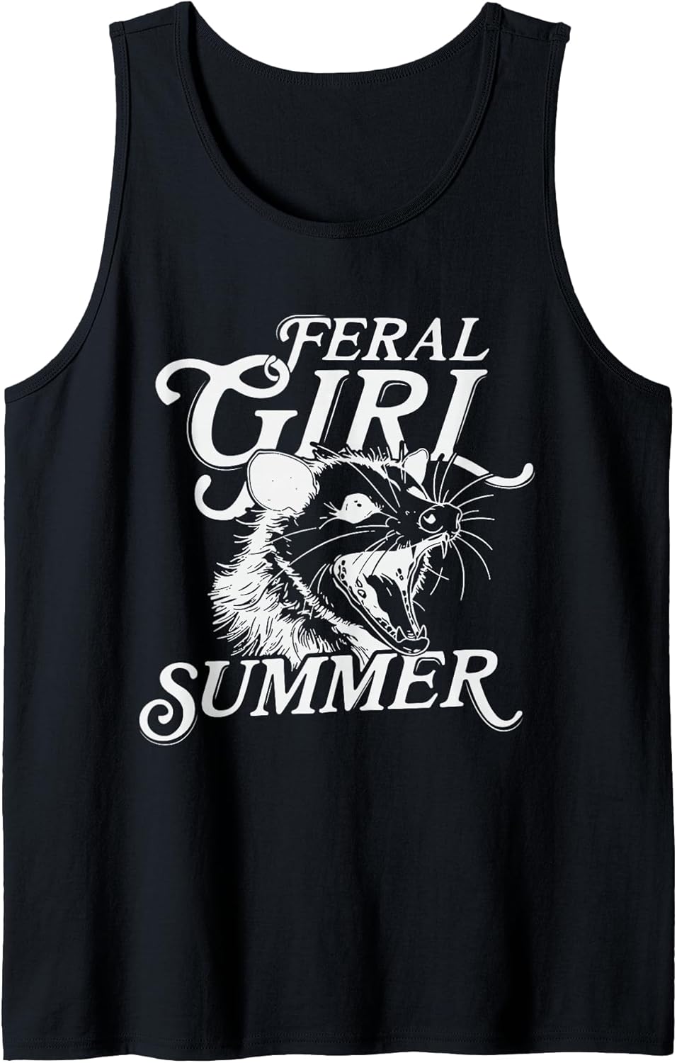 Feral Girl Summer Opossum Collection Graphics