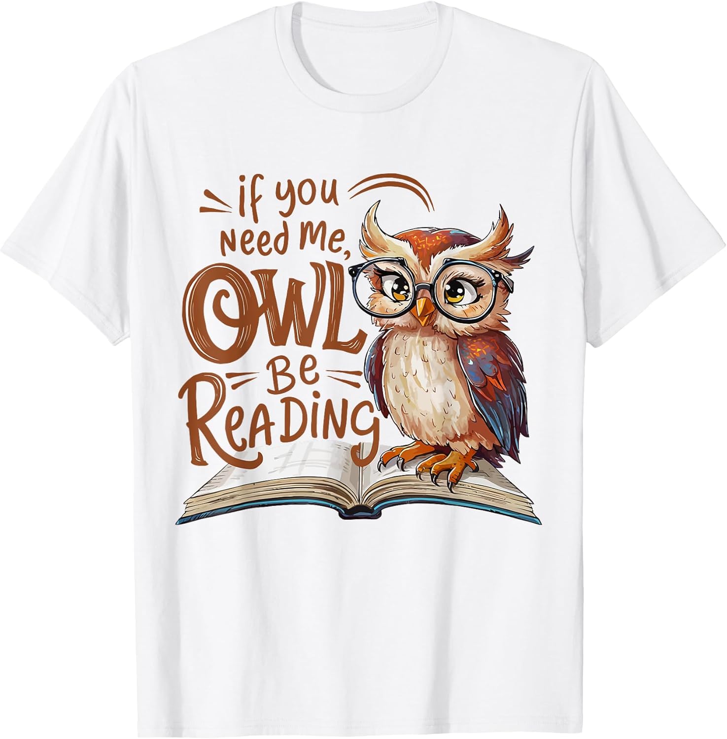 Owl Reading Funny Book Quotes Teachers Outfit