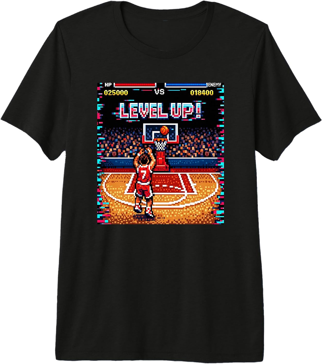 Basketball Lover and Video Games Pixel Art Designs