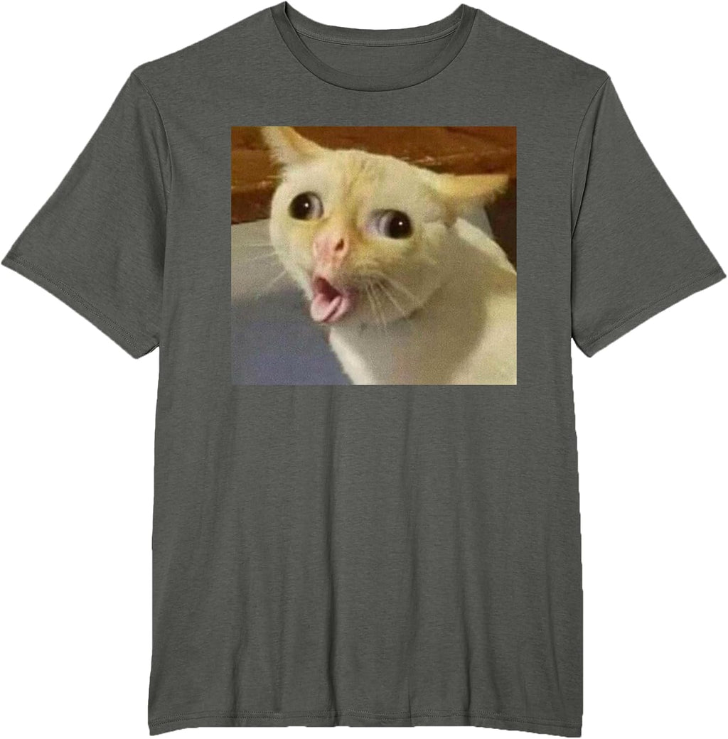 Funny Gagging Cat Meme