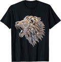 3D Lion African Abstract