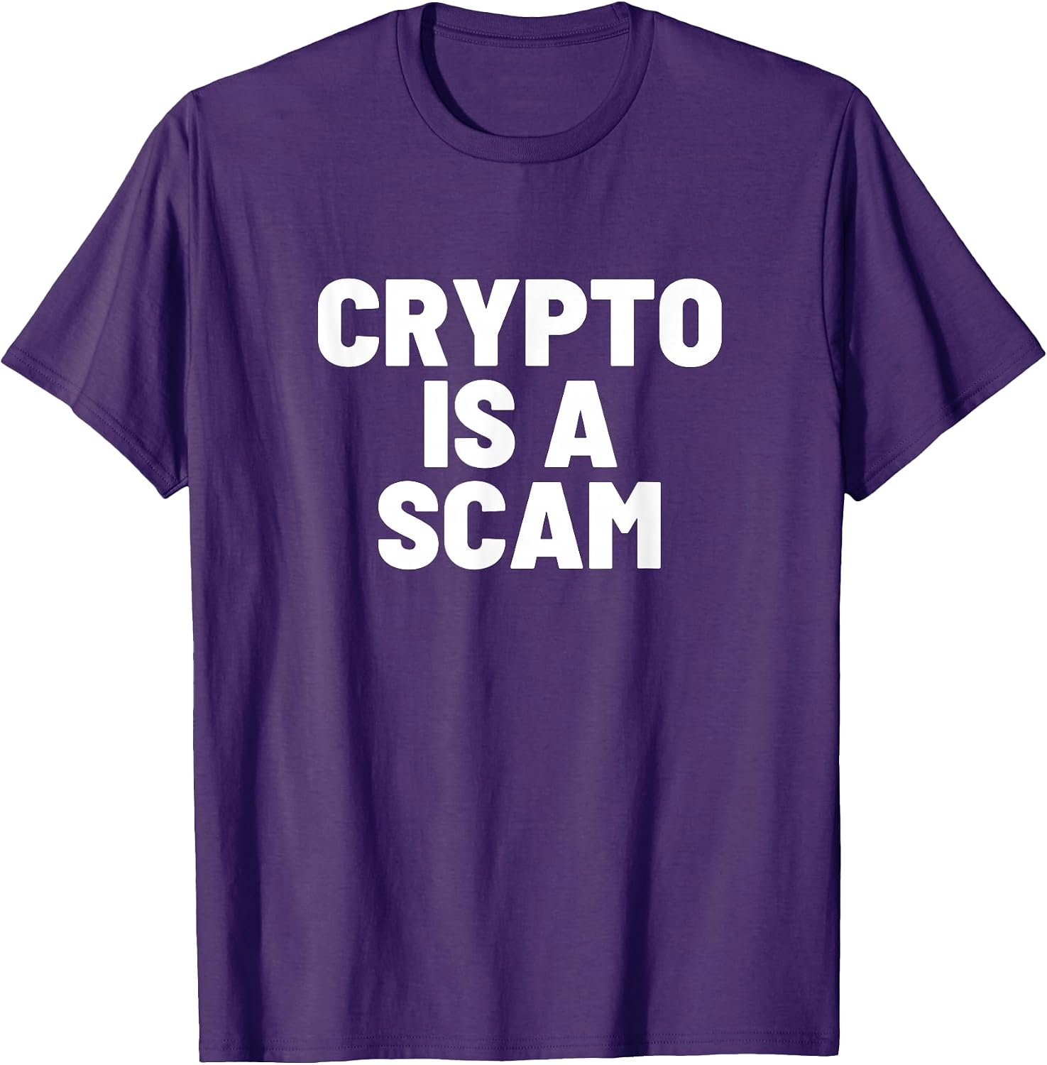 Crypto is a scam Merch