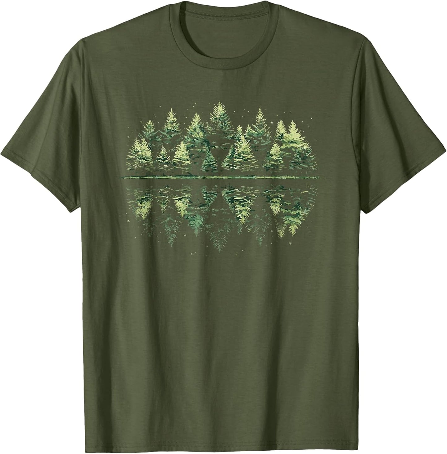 Pine Trees Nature Landscape For Women Men