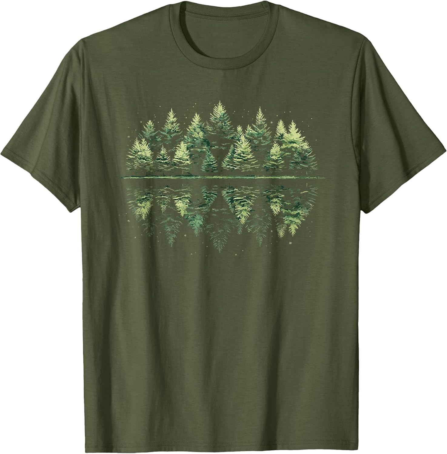 Pine Trees Nature Landscape For Women Men