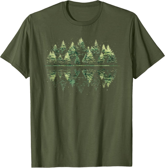 Pine Trees Nature Landscape For Women Men