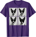 Retro Rat Terrier Portrait with Sunglasses