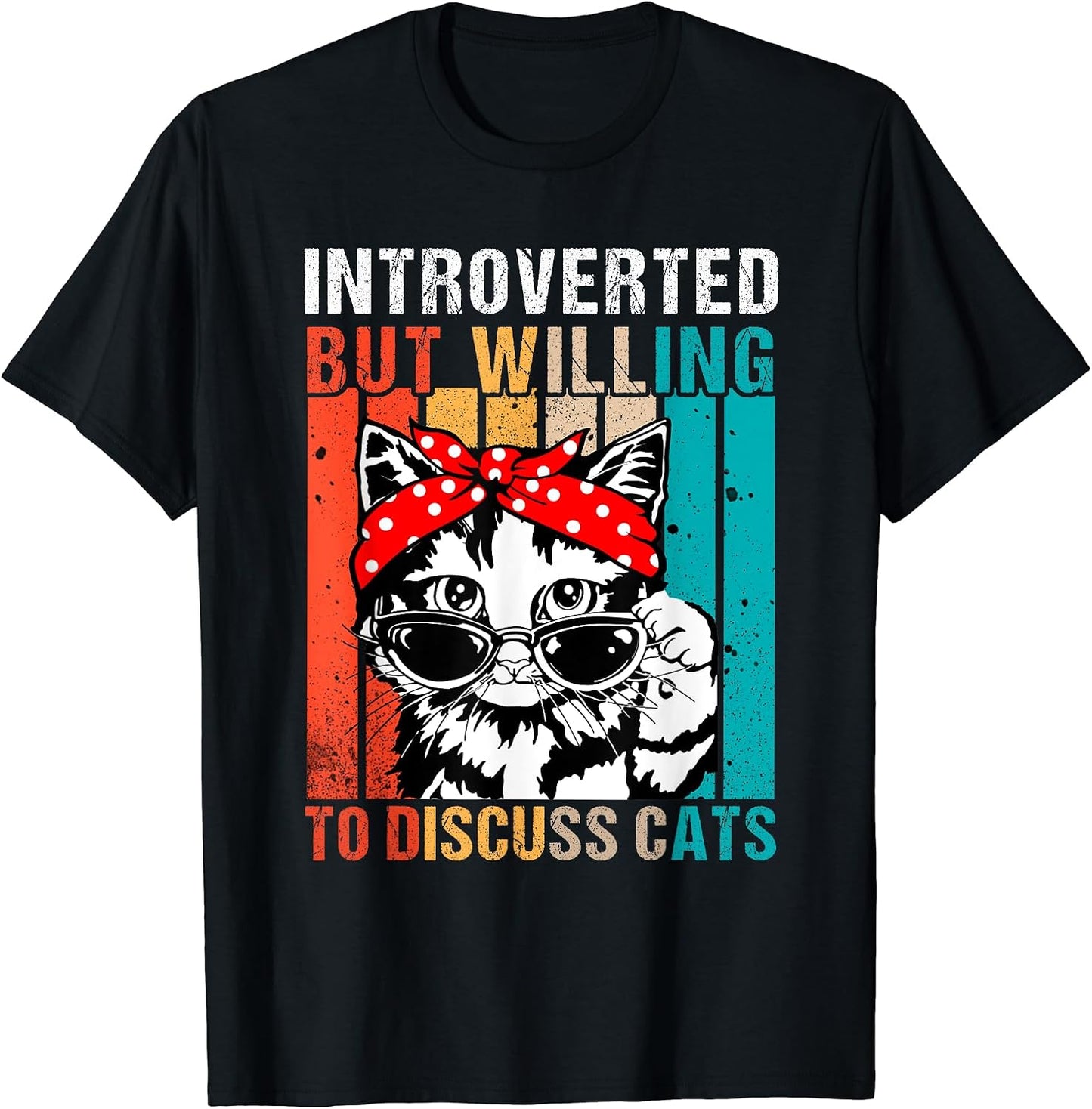 Introverted But Willing To Discuss Cats Apparels