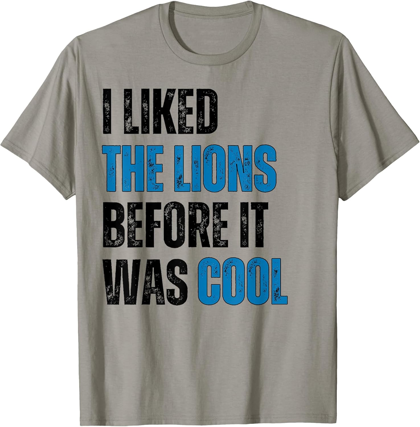 I Liked The Lions Before It Was Cool Apparel