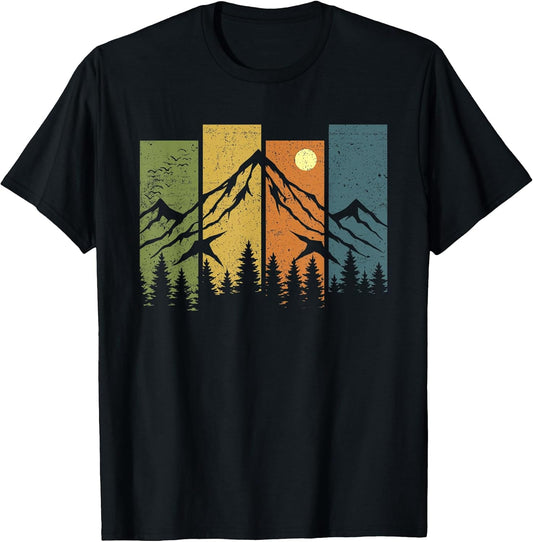 Vintage Forest Nature Wildlife Trees For Men Women