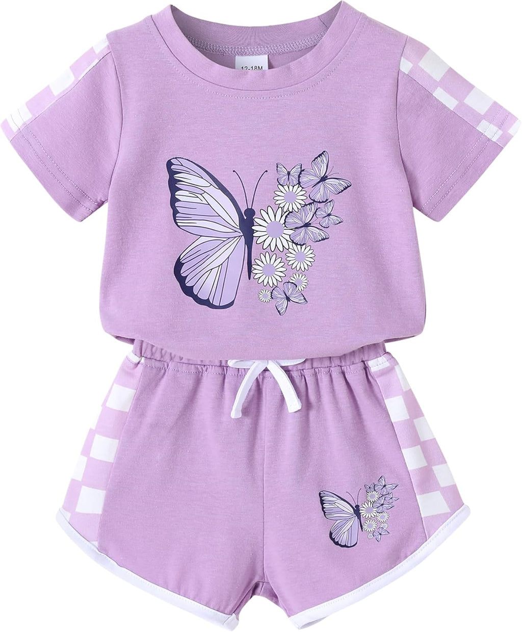 Toddler Infant Baby Girls Summer Outfits Leopard Print Short Sleeve Pocket T-Shirt Tops Pants Clothes Sets