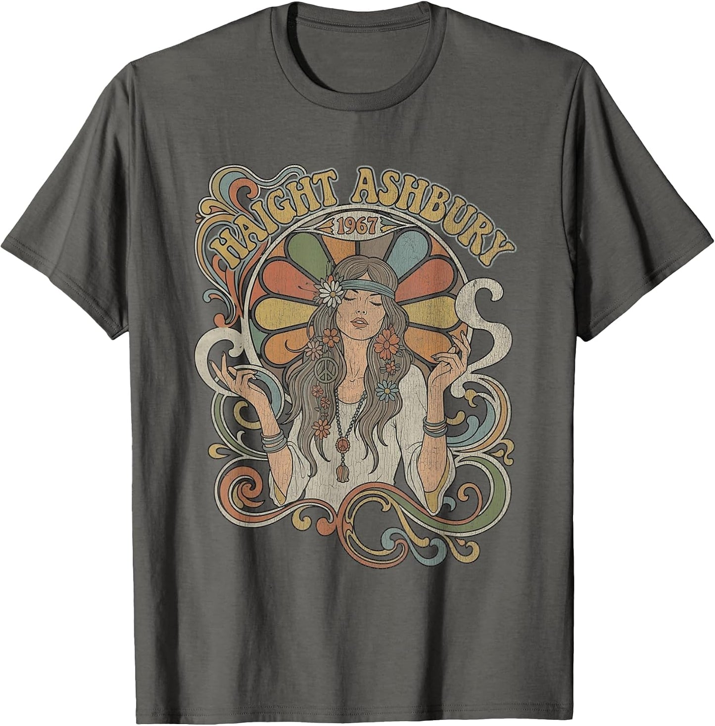 Haight Ashbury 1967 Summer of Love Hippie Shirt